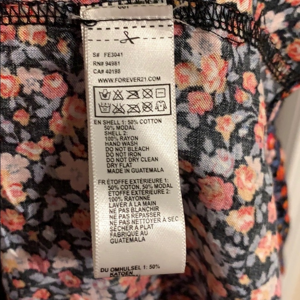 Floral Mini Dress - Picture 3 of 3